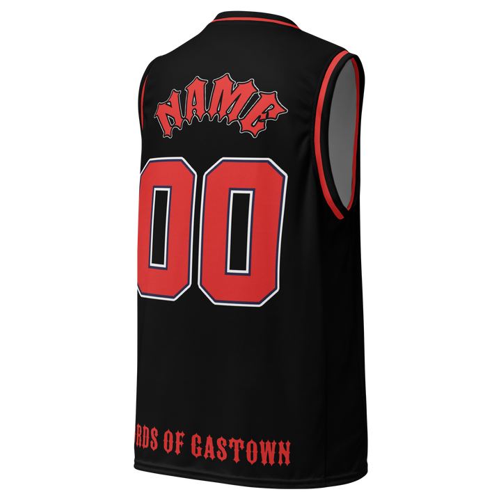Maillot personnalisé OG Chief Hardwood - Noir/Orange