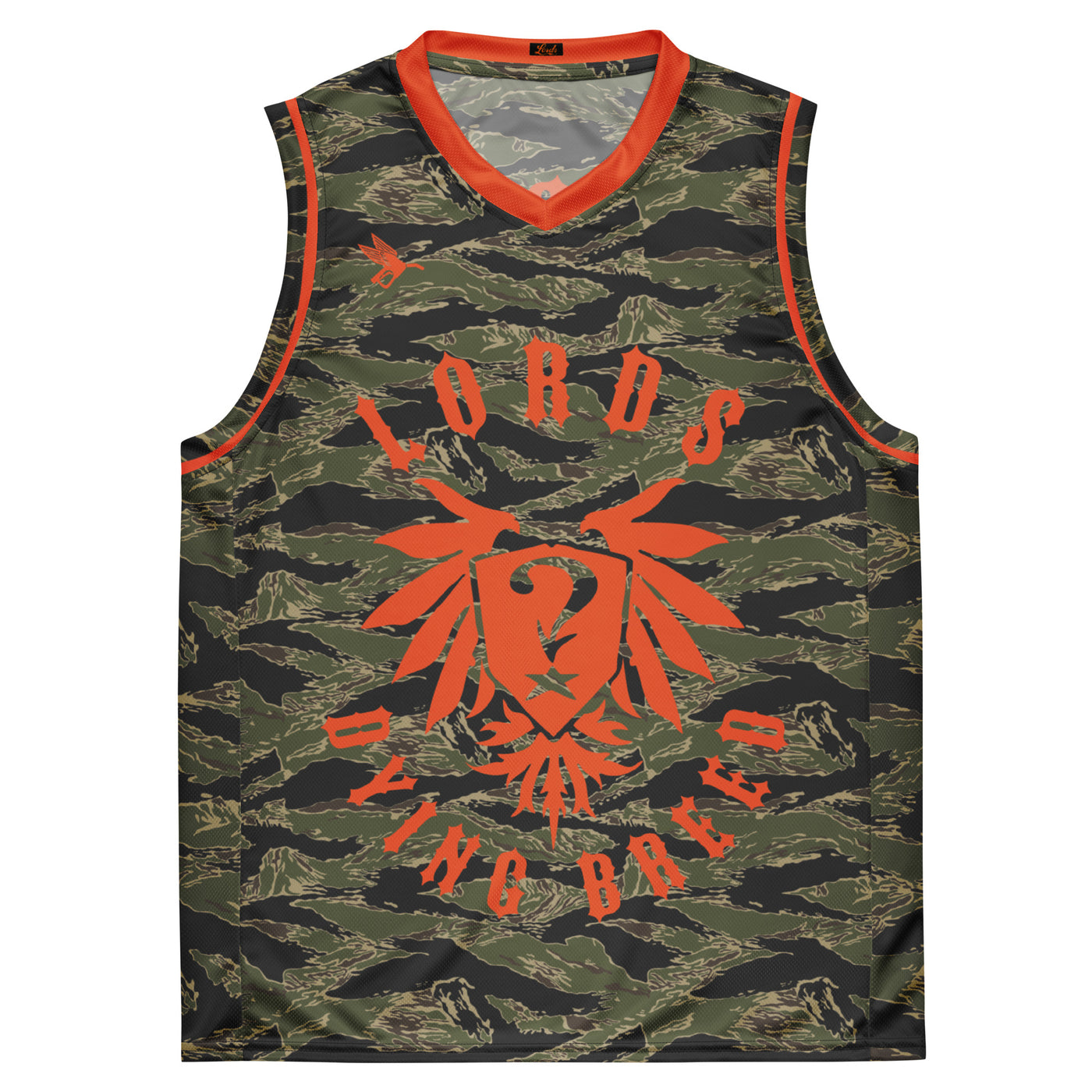 Pure Blood Hardwood Jersey - Tiger Camo/Orange