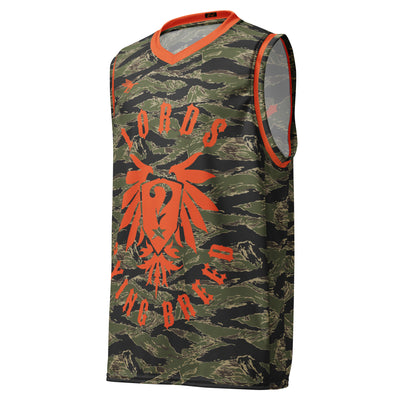 Pure Blood Hardwood Jersey - Tiger Camo/Orange