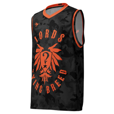 Pure Blood Hardwood Jersey - Black Camo/Orange