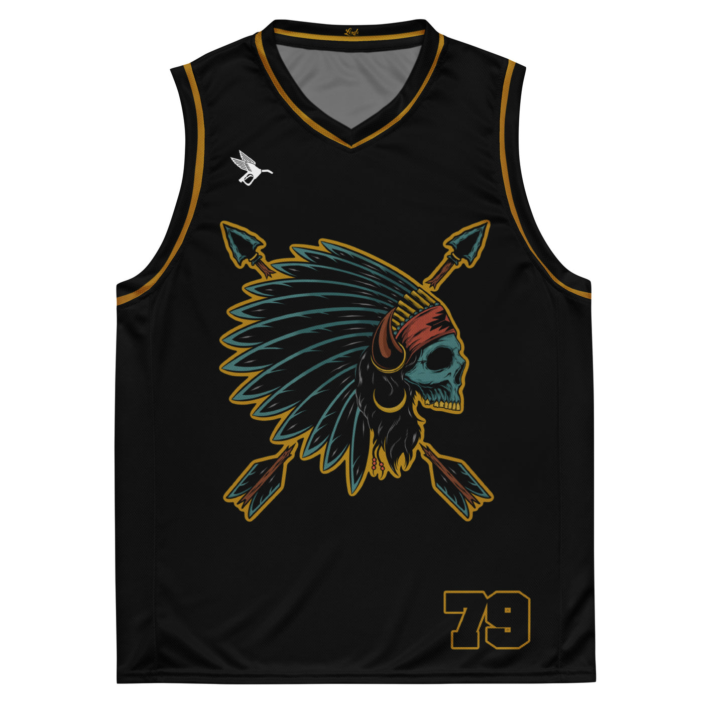 Chief Rocka Hardwood Jersey - Vintage Black