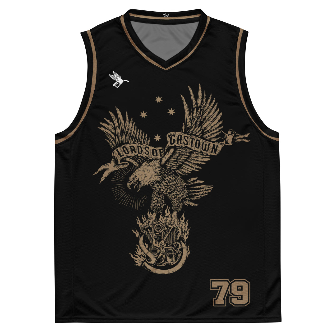 Fire Bird Hardwood Jersey - Black