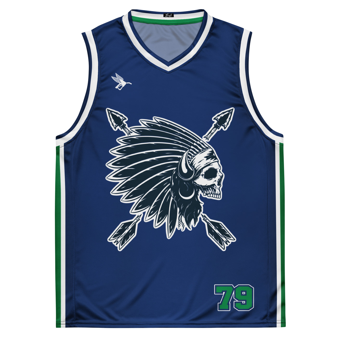 Chief Rocka Hardwood Jersey - Blue