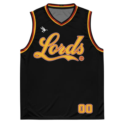 Custom Gino Hardwood Jersey - Black