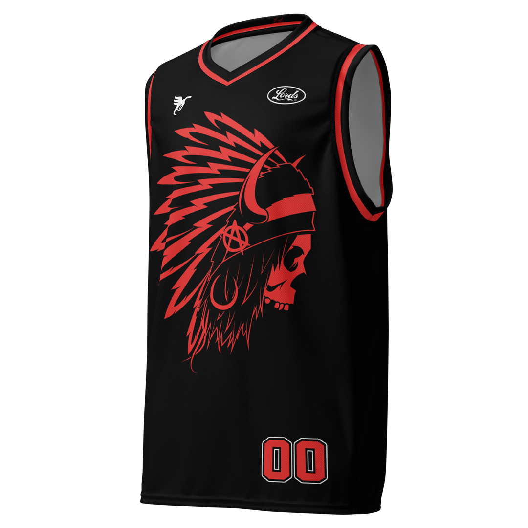 Maillot personnalisé OG Chief Hardwood - Noir/Orange