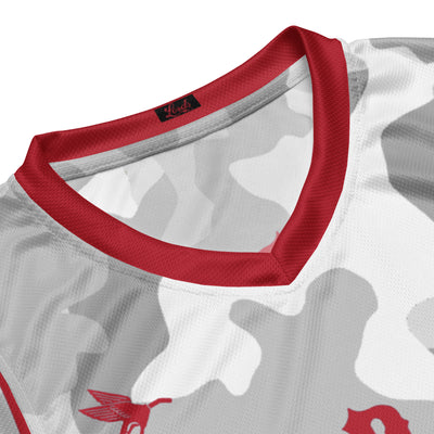 Pure Blood Hardwood Jersey - White Camo/Red