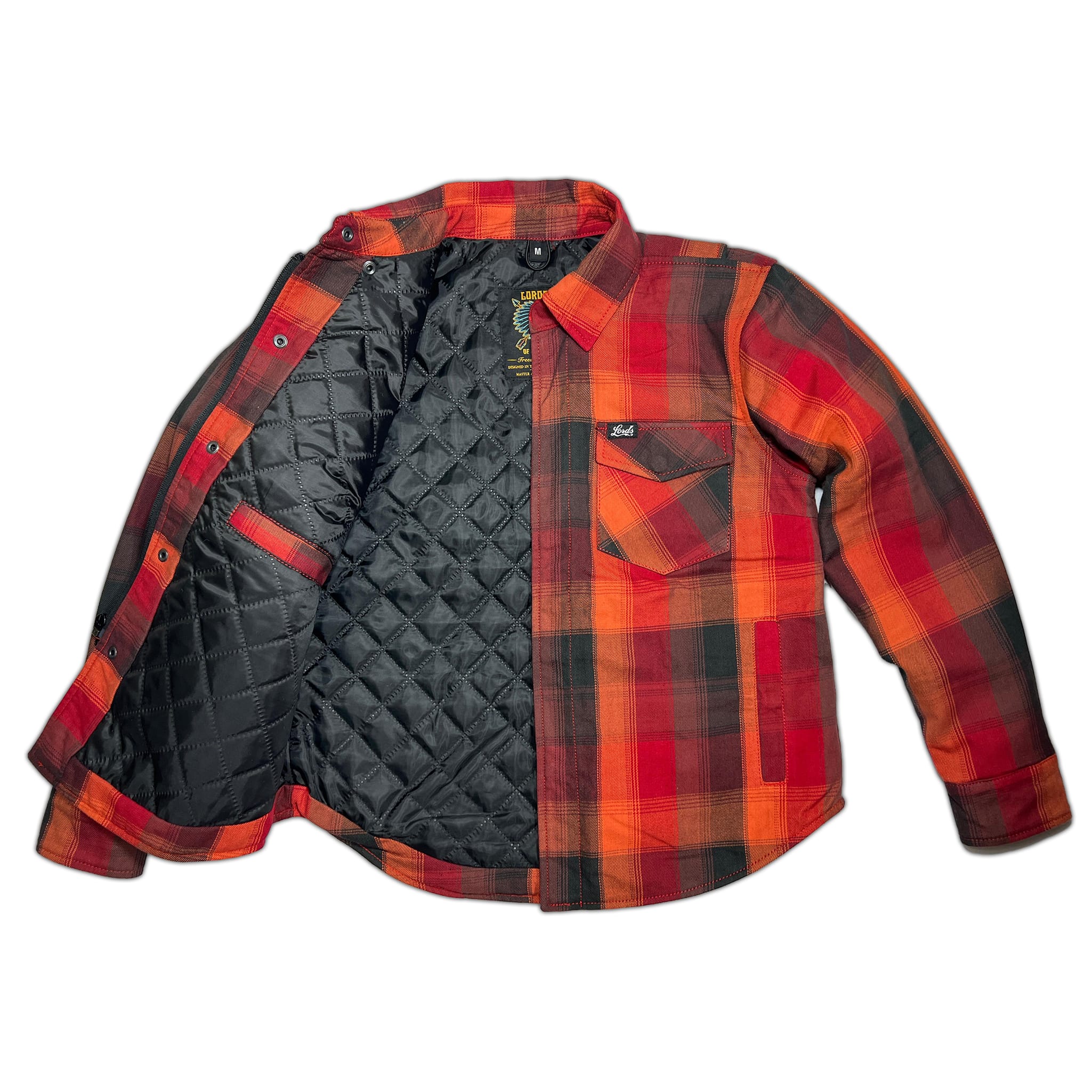 ☆FREEDOM☆ Freedom Flannel Shirt Red FD23WMSH3240RD Freedom Flannel Jacket - Soul Kitchen – Lords Original