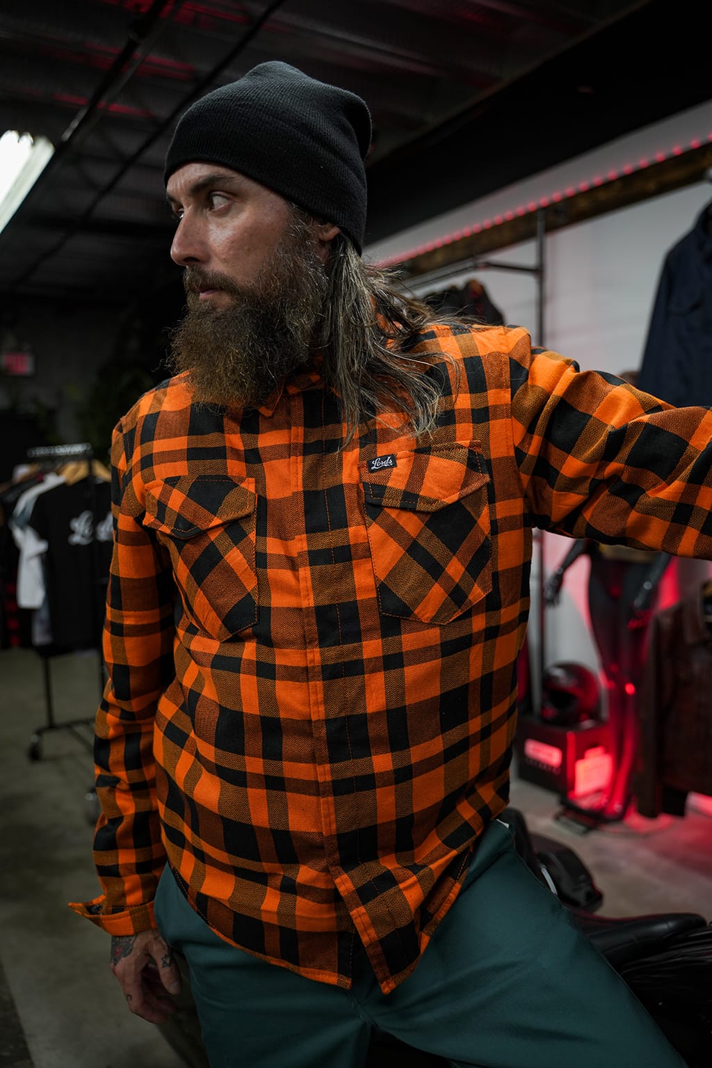 Freedom Flannel Jacket - Pumpkin Spice Camo