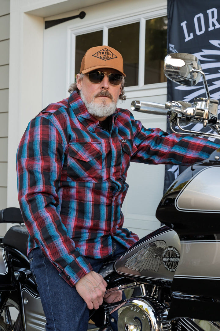 Freedom Flannel Jacket - Electric Daiquiri