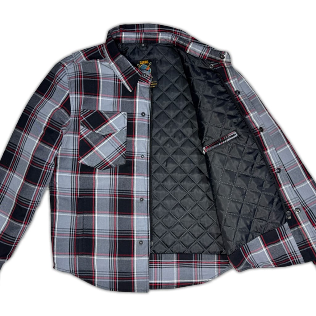Veste en flanelle Freedom - Dark &amp; ​​Stormy