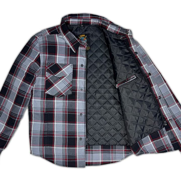 Veste en flanelle Freedom - Dark &amp; ​​Stormy
