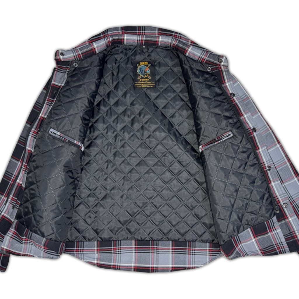 Veste en flanelle Freedom - Dark &amp; ​​Stormy