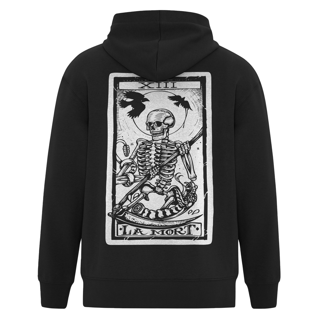 Death Card Heavyweight Zip Hoodie