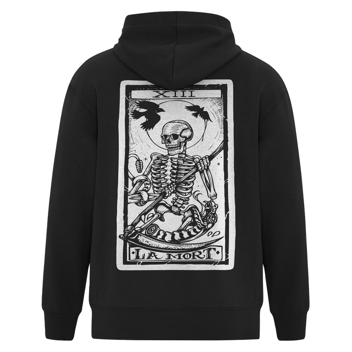 Death Card Heavyweight Zip Hoodie