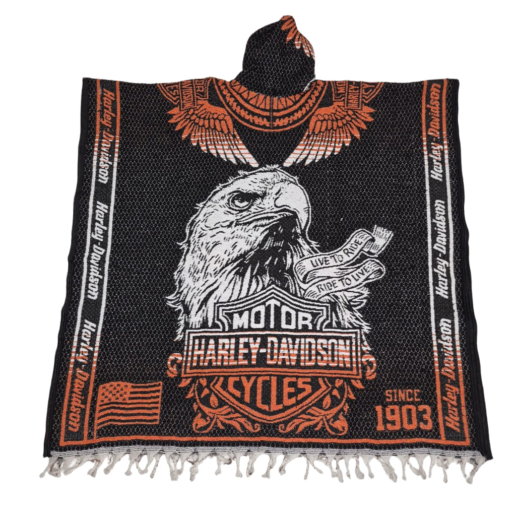 Glass Joe Hooded Poncho