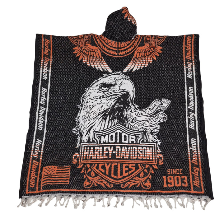 Glass Joe Hooded Poncho