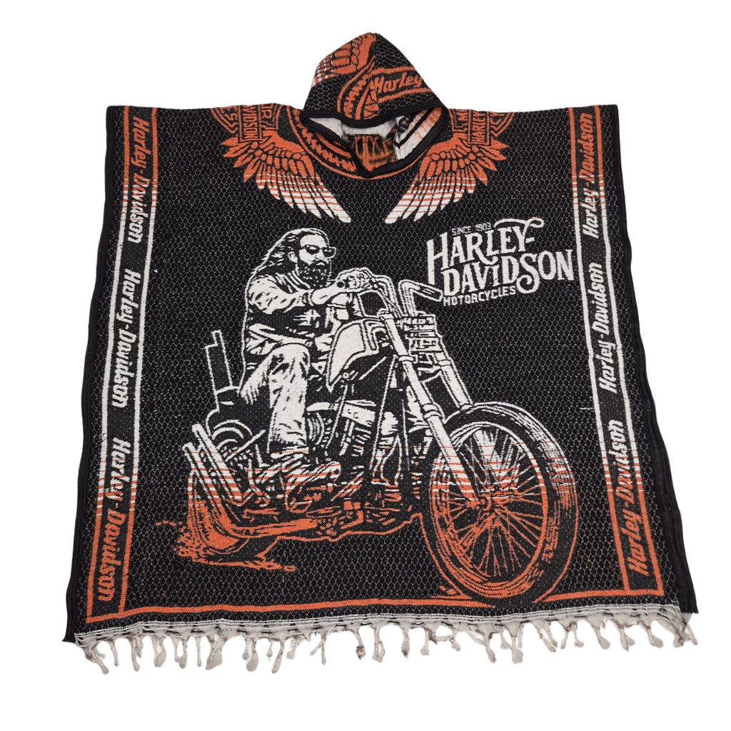 Glass Joe Hooded Poncho