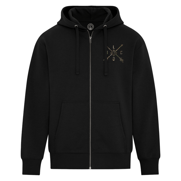 Sudadera con capucha y cremallera Pray 4 Death