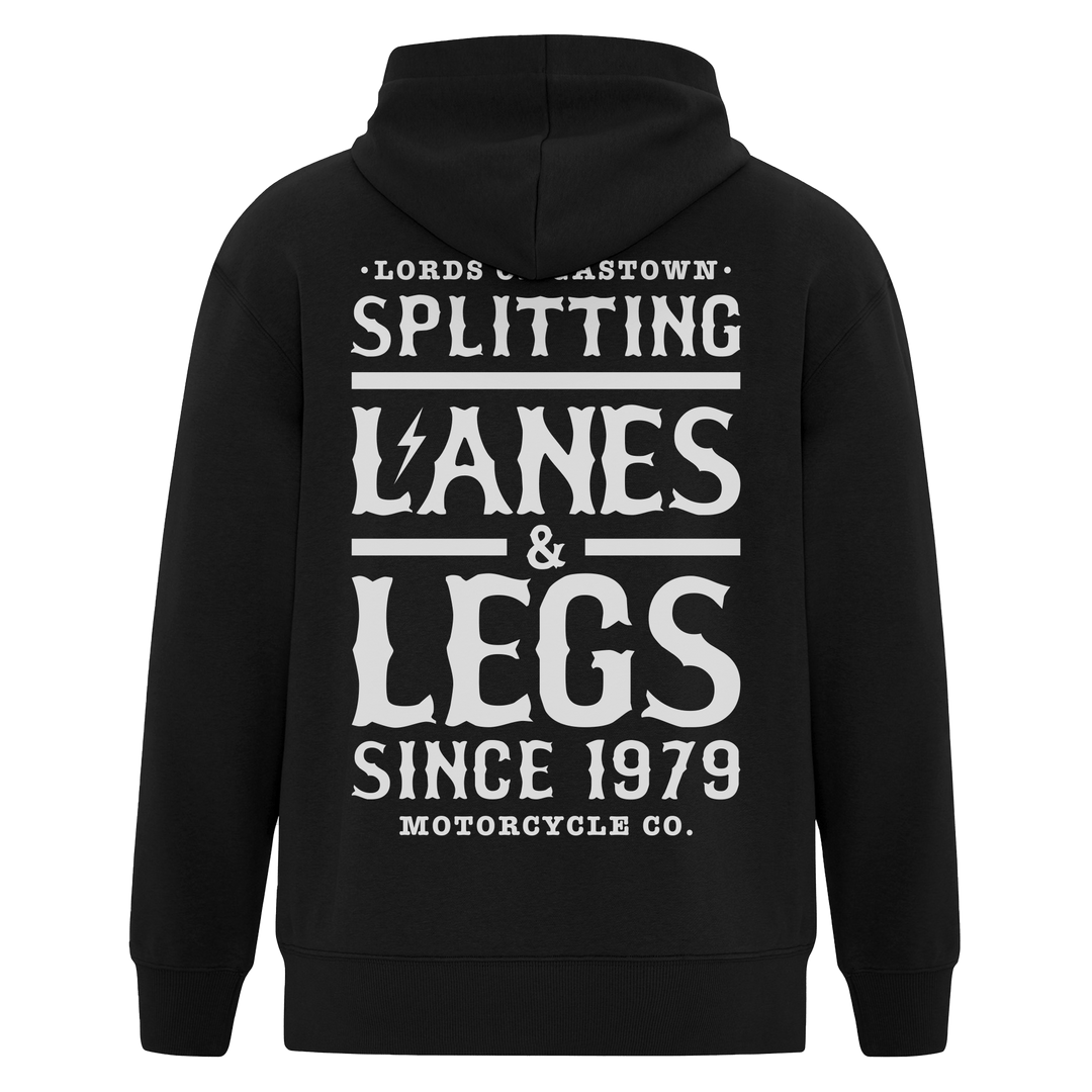 Sudadera con capucha y cremallera Splitting Lanes