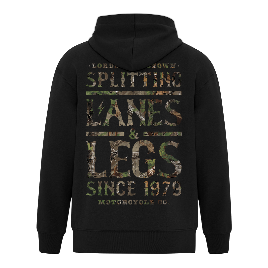 Splitting Camo Lanes Heavyweight Hoodie