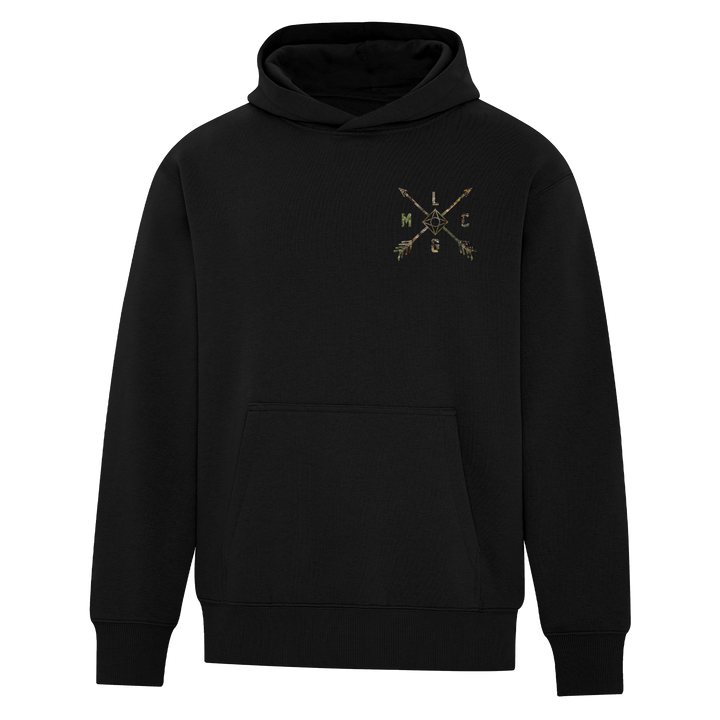 Splitting Camo Lanes Heavyweight Hoodie