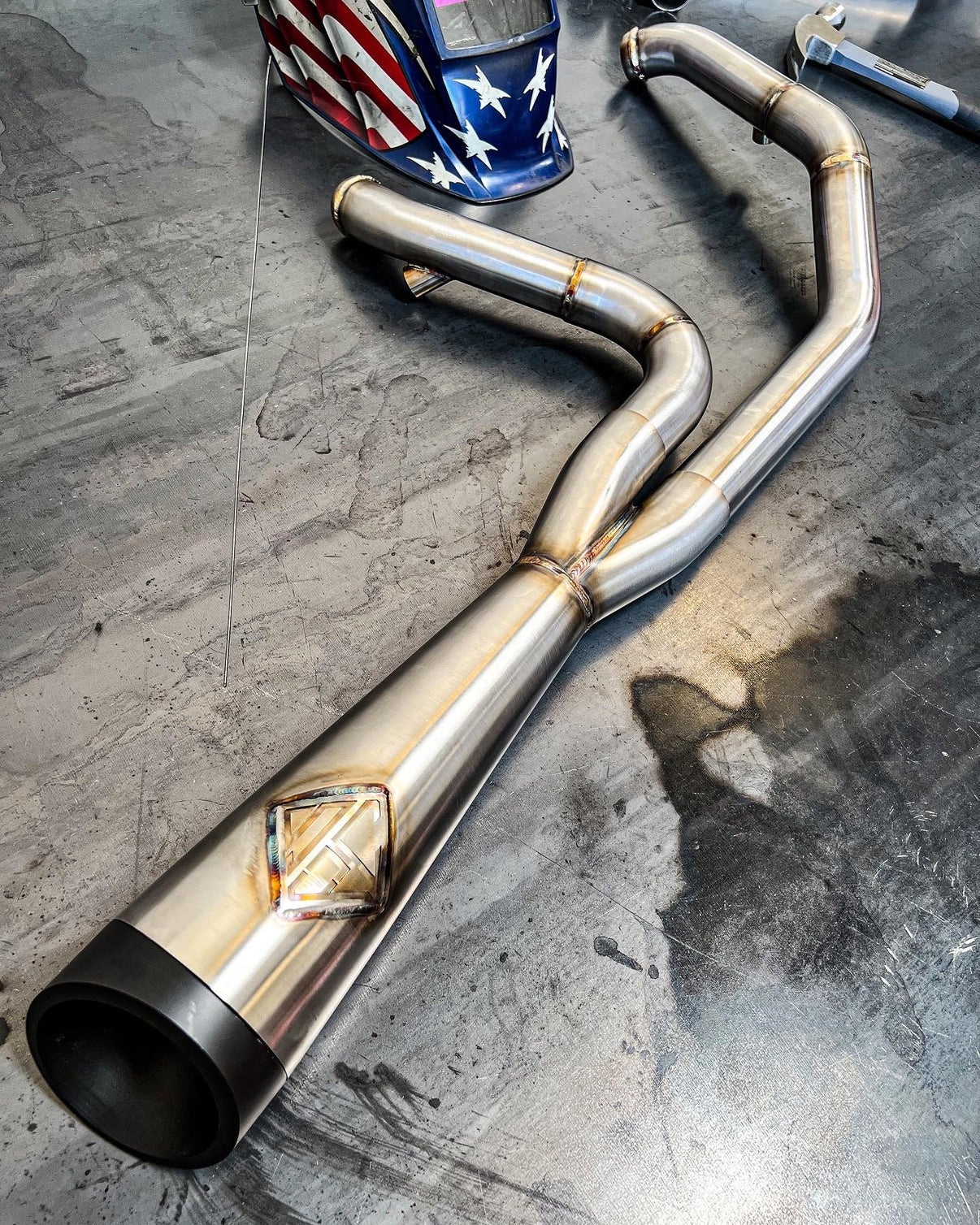 SP Concepts - 2006-2017 Dyna 2-1 Cut Back Exhaust