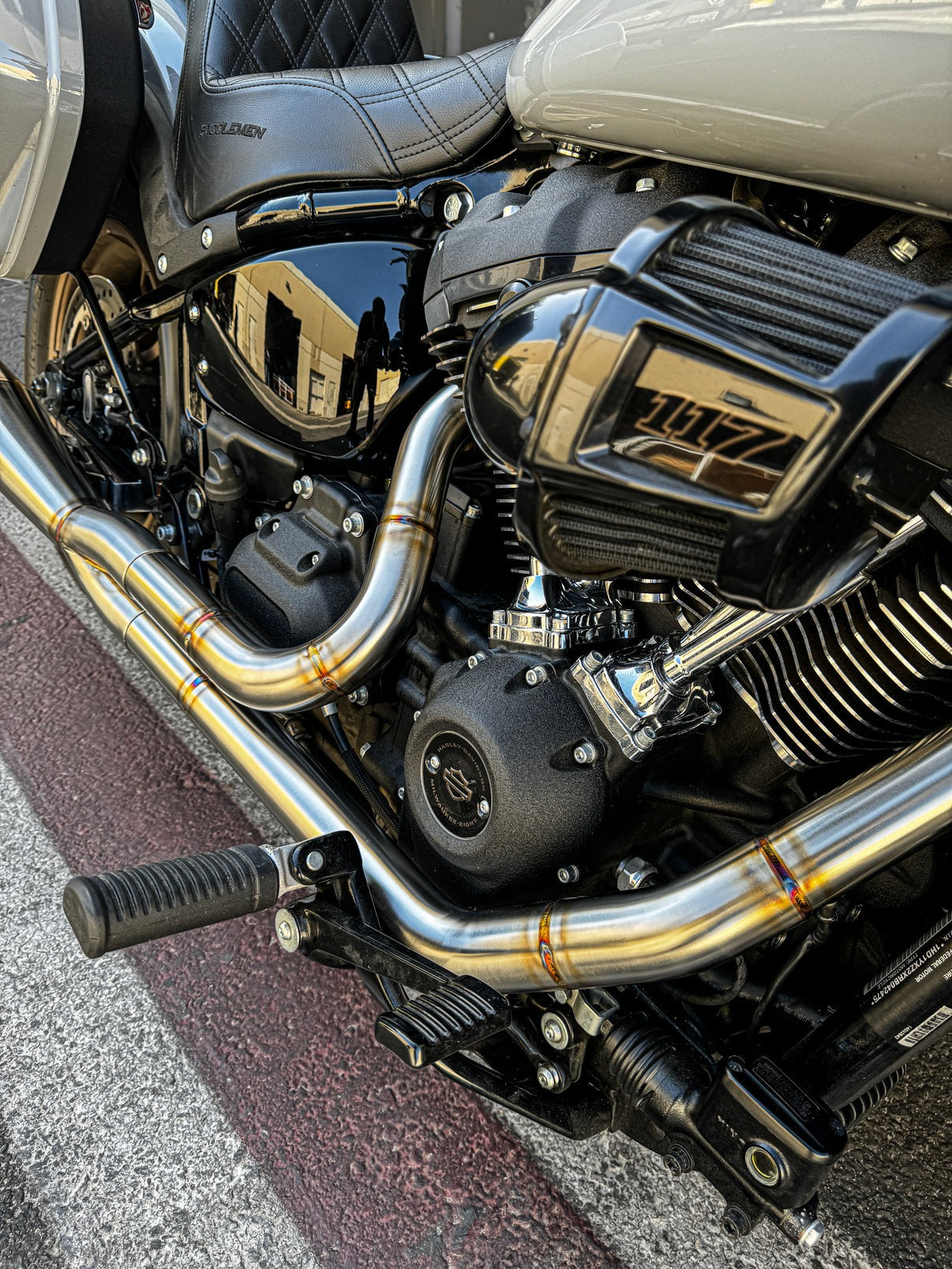 SP Concepts - 2018-Present M8 Softail 2-1 Mid Length Elsinore Exhaust