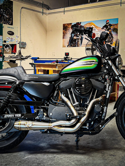 SP Concepts - 2014-2022 Sportster 2-1 Lane Splitter Exhaust