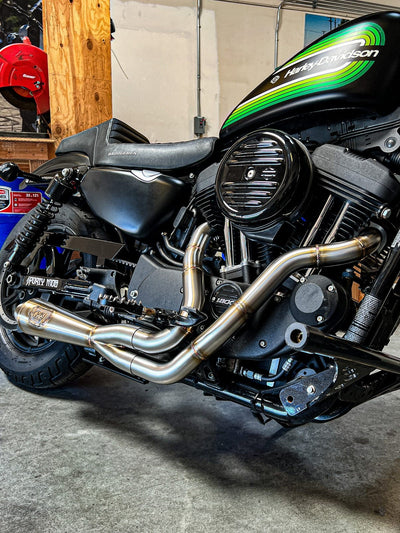 SP Concepts - 2014-2022 Sportster 2-1 Lane Splitter Exhaust