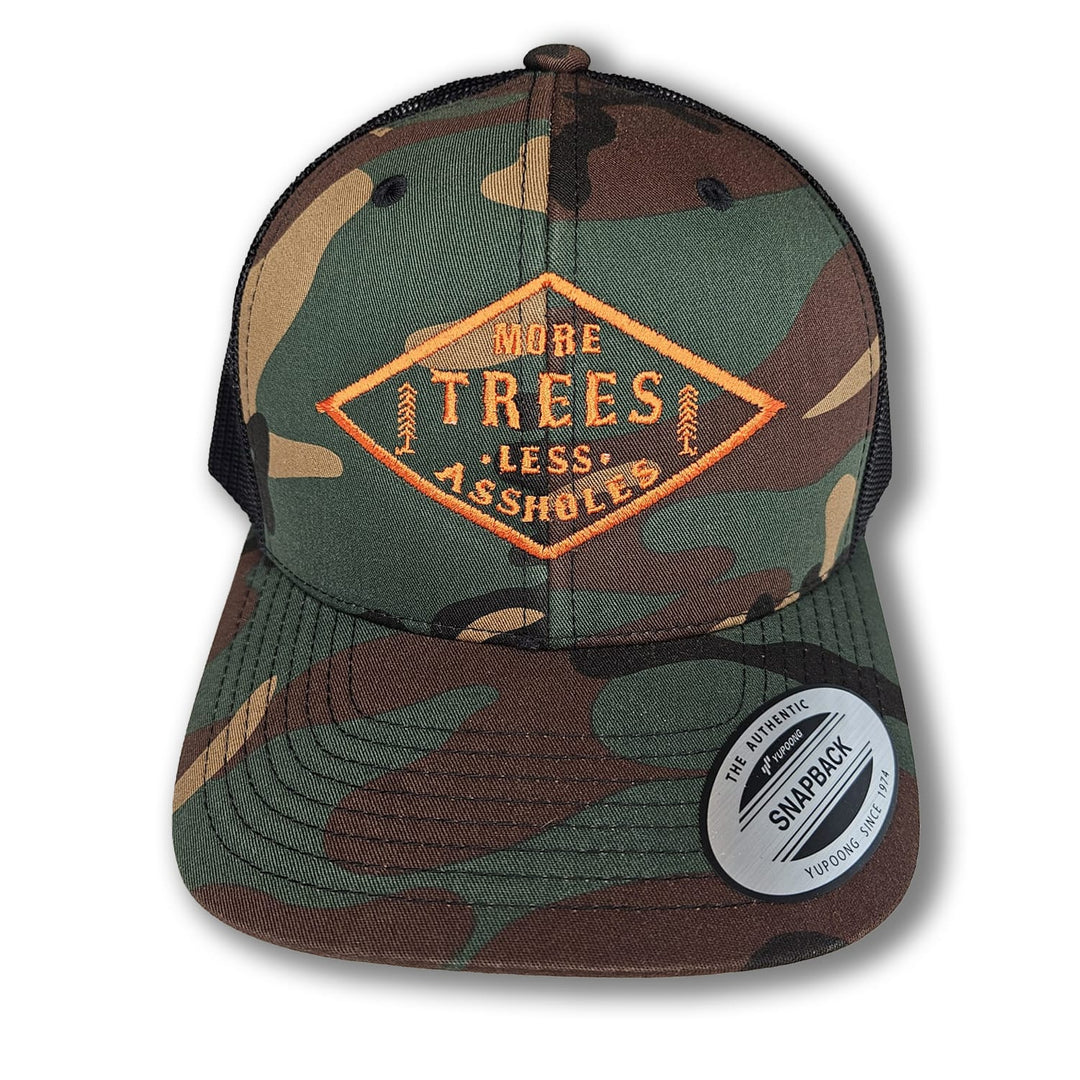 More Trees Embroidered Emblem Hat