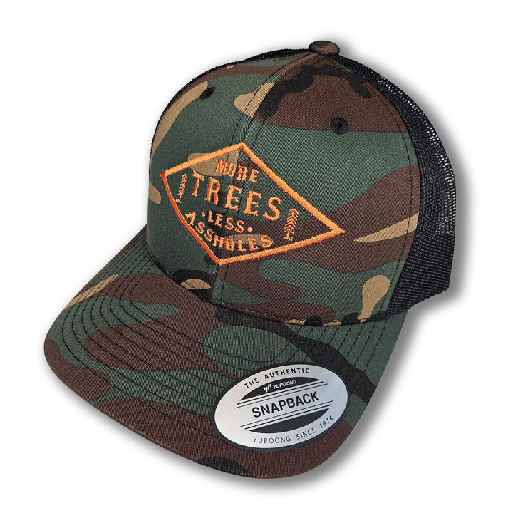 More Trees Embroidered Emblem Hat