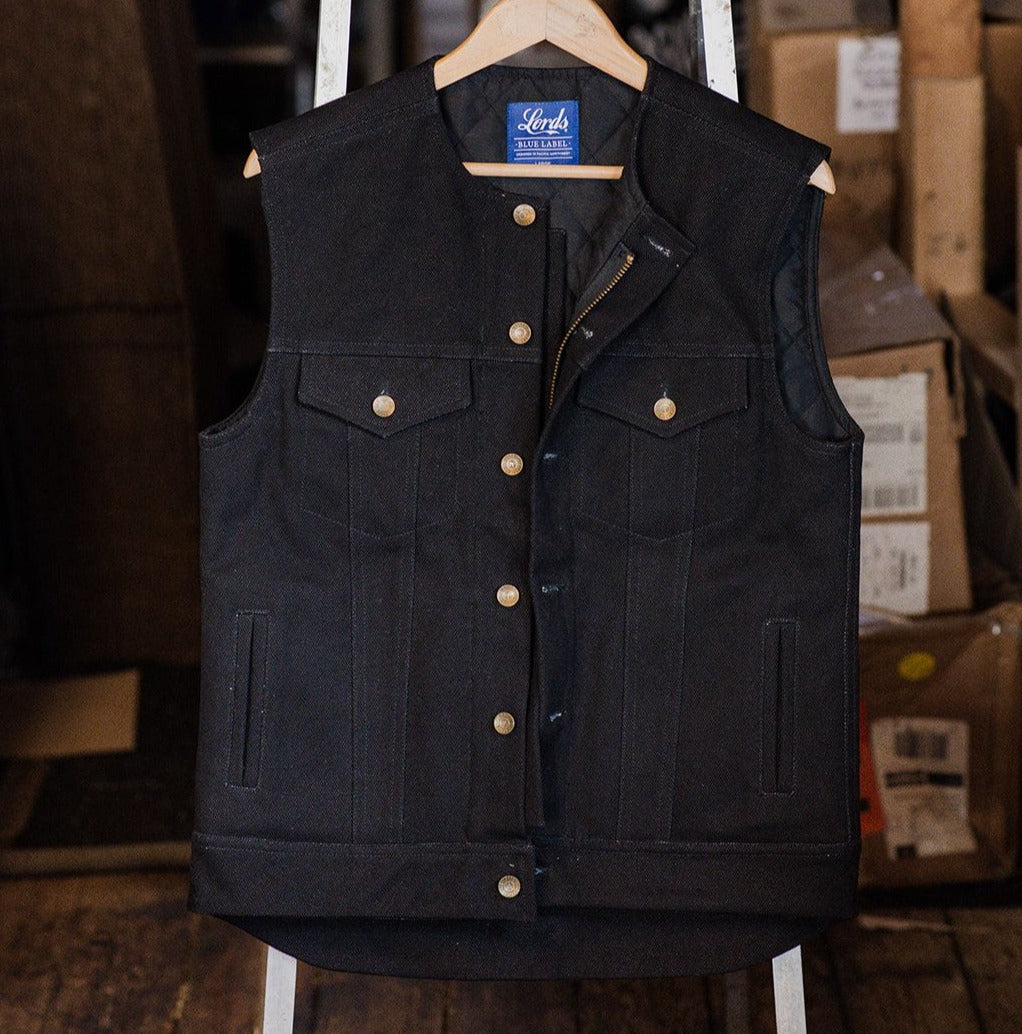 Apache Cut Canvas Vest – Lords Of Gastown Motorcycle Company