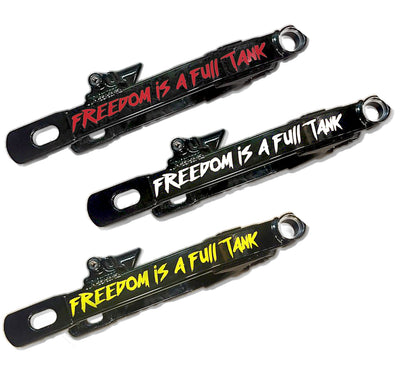 Lords x Freedom is a Full Tank Die Cut Swingarm Decal