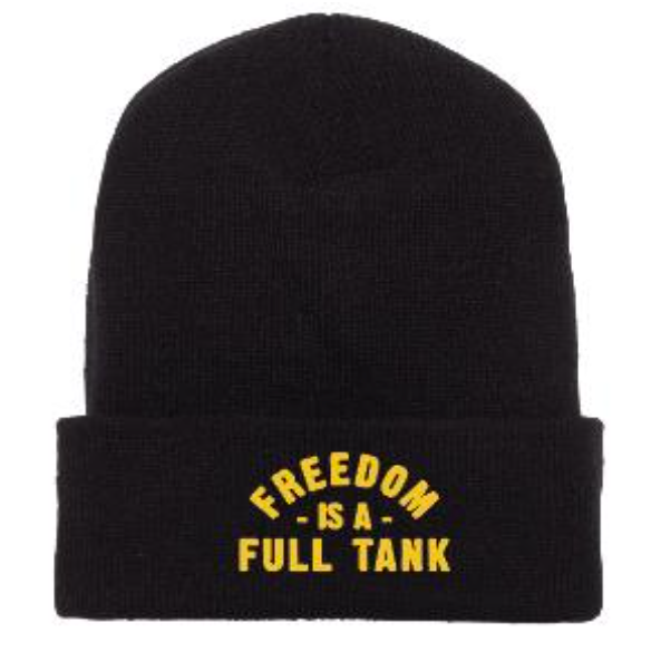 Lords x Freedom Is A Full Tank Embroidered Shipyard Beanie