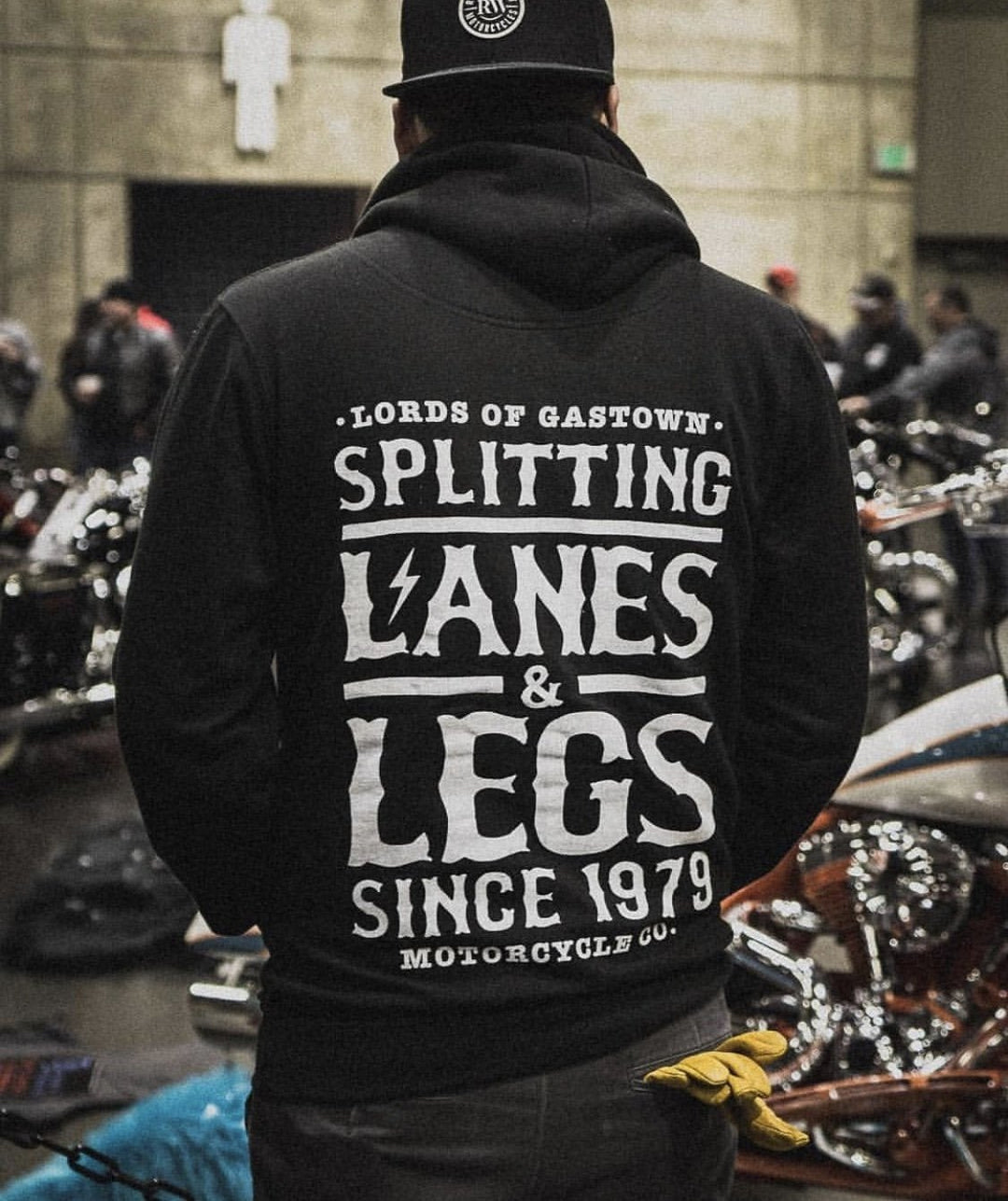 Sudadera con capucha Splitting Lanes