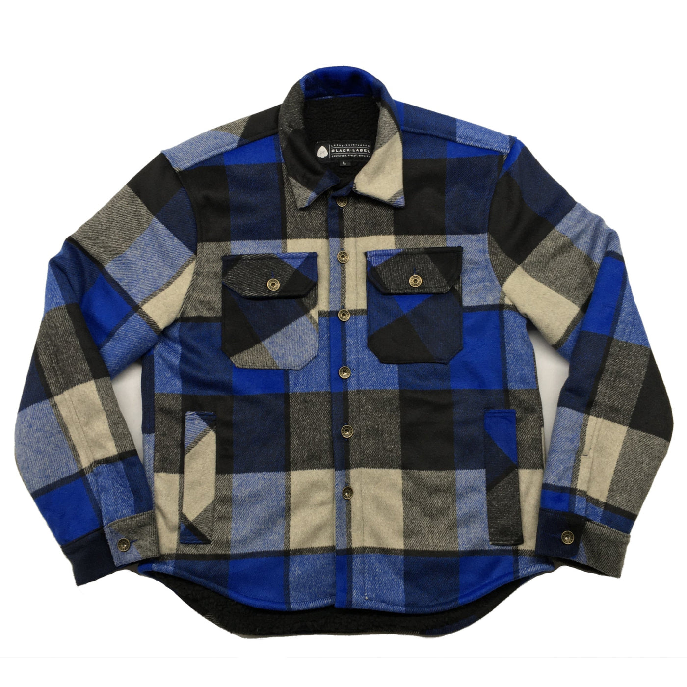Kootenay Jack Sherpa Lined Wool Flannel Jacket