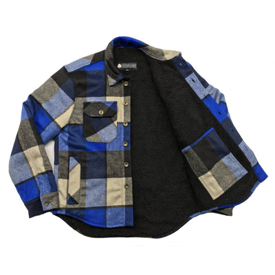 Kootenay Jack Sherpa Lined Wool Flannel Jacket