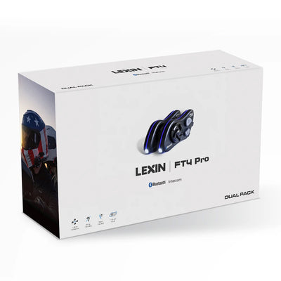 Lexin FT4 Pro Helmet Bluetooth Intercom