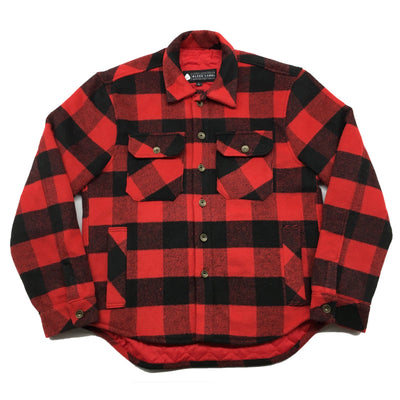 Lumberjack Buffalo Plaid Wool Flannel Jacket
