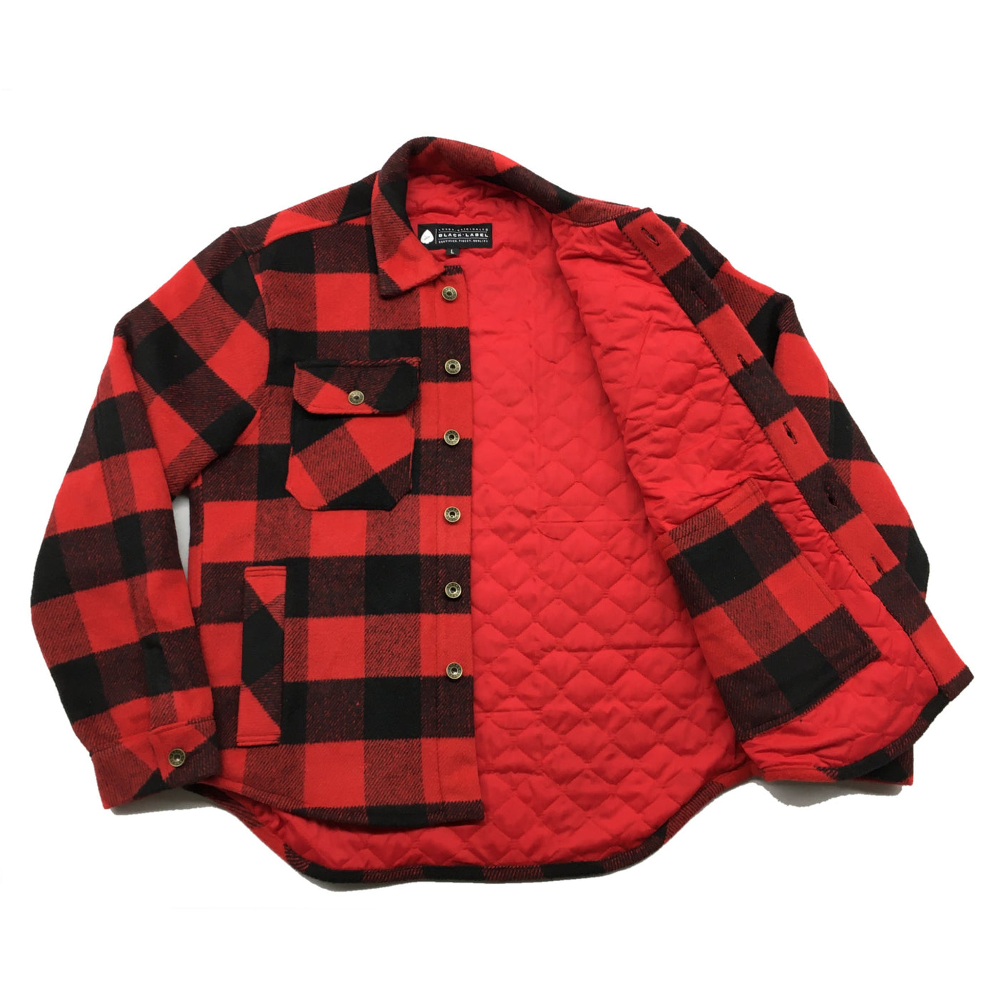 Lumberjack Buffalo Plaid Wool Flannel Jacket