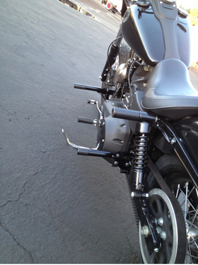 BUNG KING Passenger Peg Crash Bar - Dyna (06 and up)