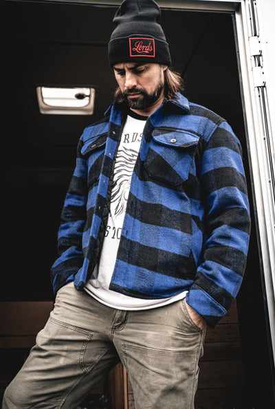 Lumberjack Buffalo Plaid Wool Flannel Jacket