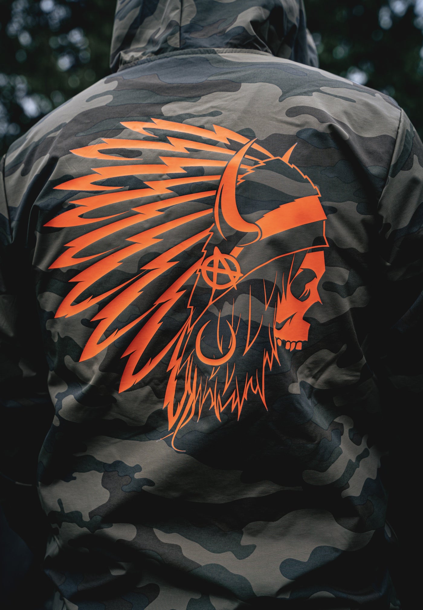 OG Chief Hooded Windbreaker Coach Jacket