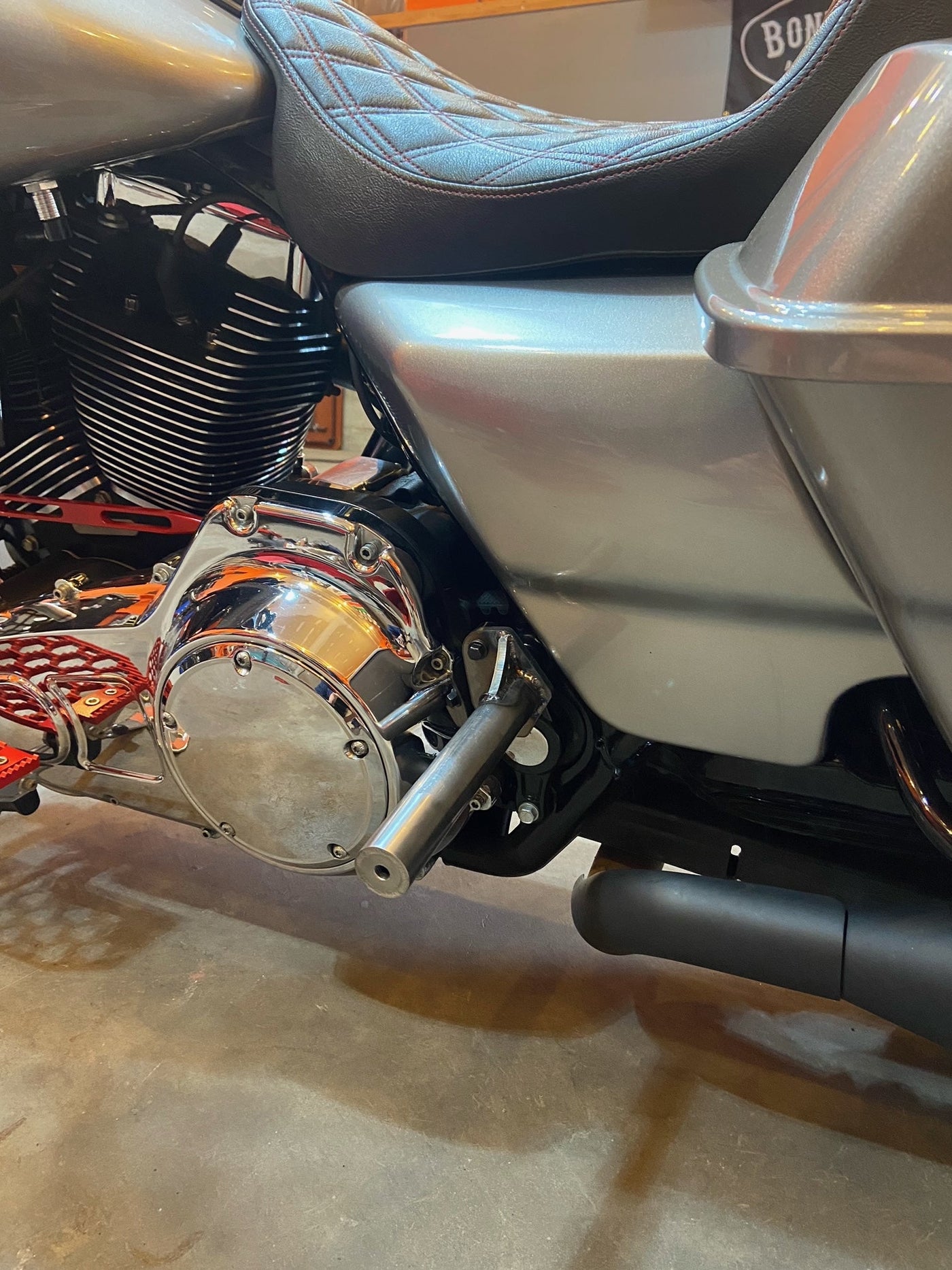 Bones & Co. Rear Peg Crash Bar - Bagger