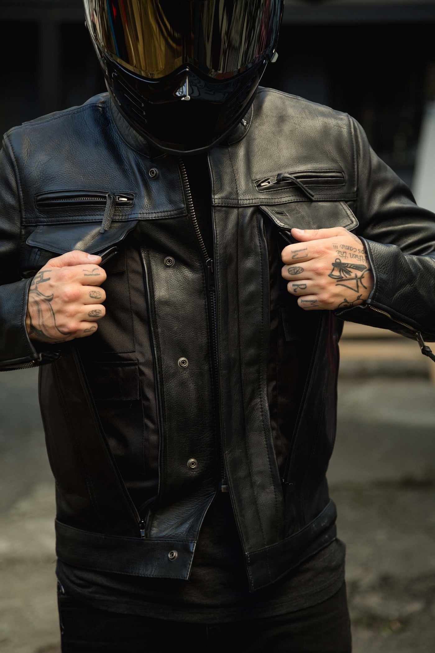 HWY Raiders Leather Jacket – Lords Of Gastown Motorcycle Company