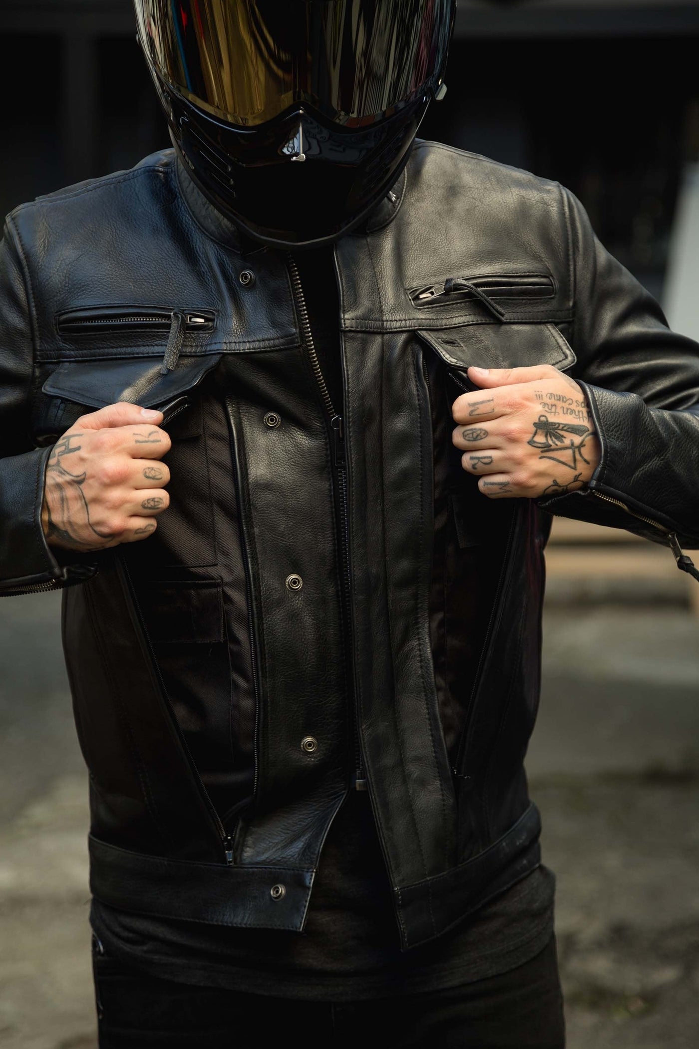 HWY Raiders Leather Jacket