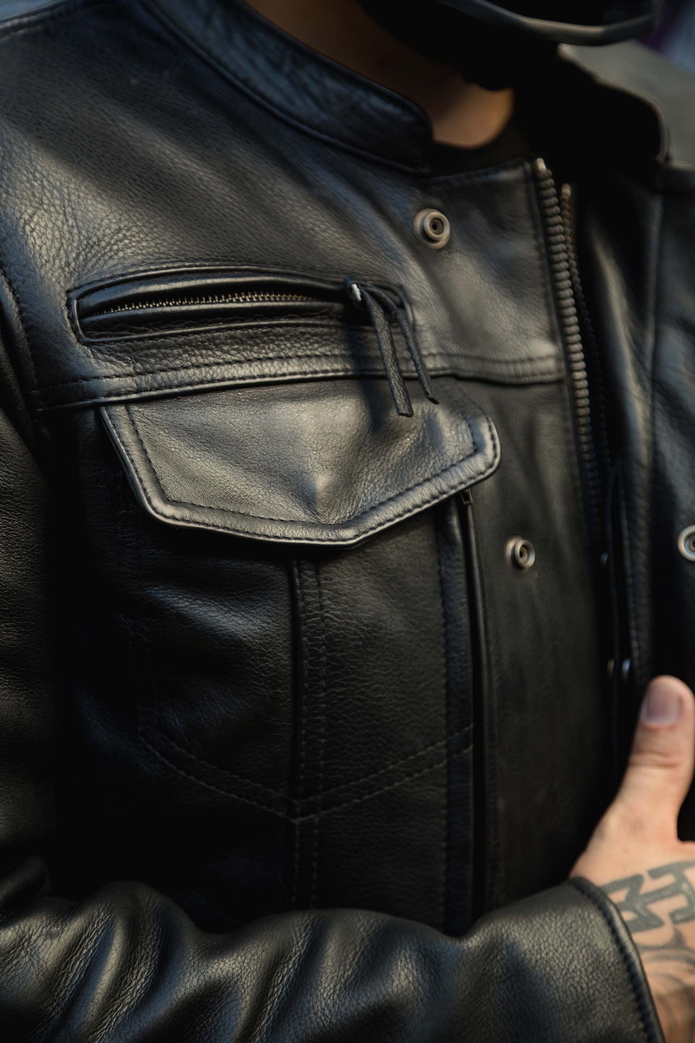 HWY Raiders Leather Jacket