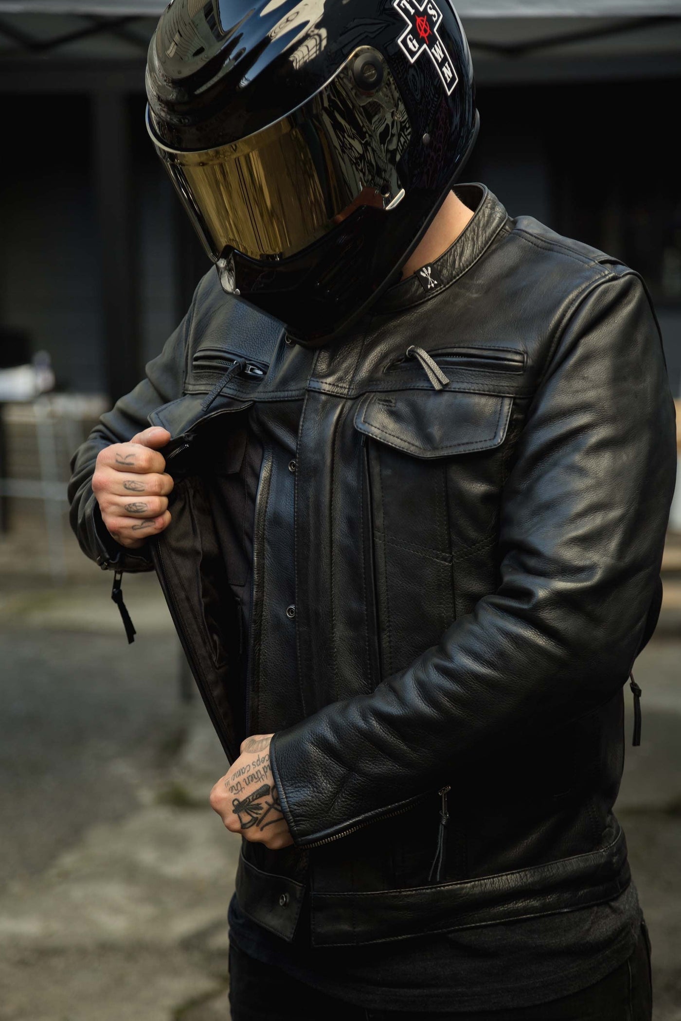 HWY Raiders Leather Jacket