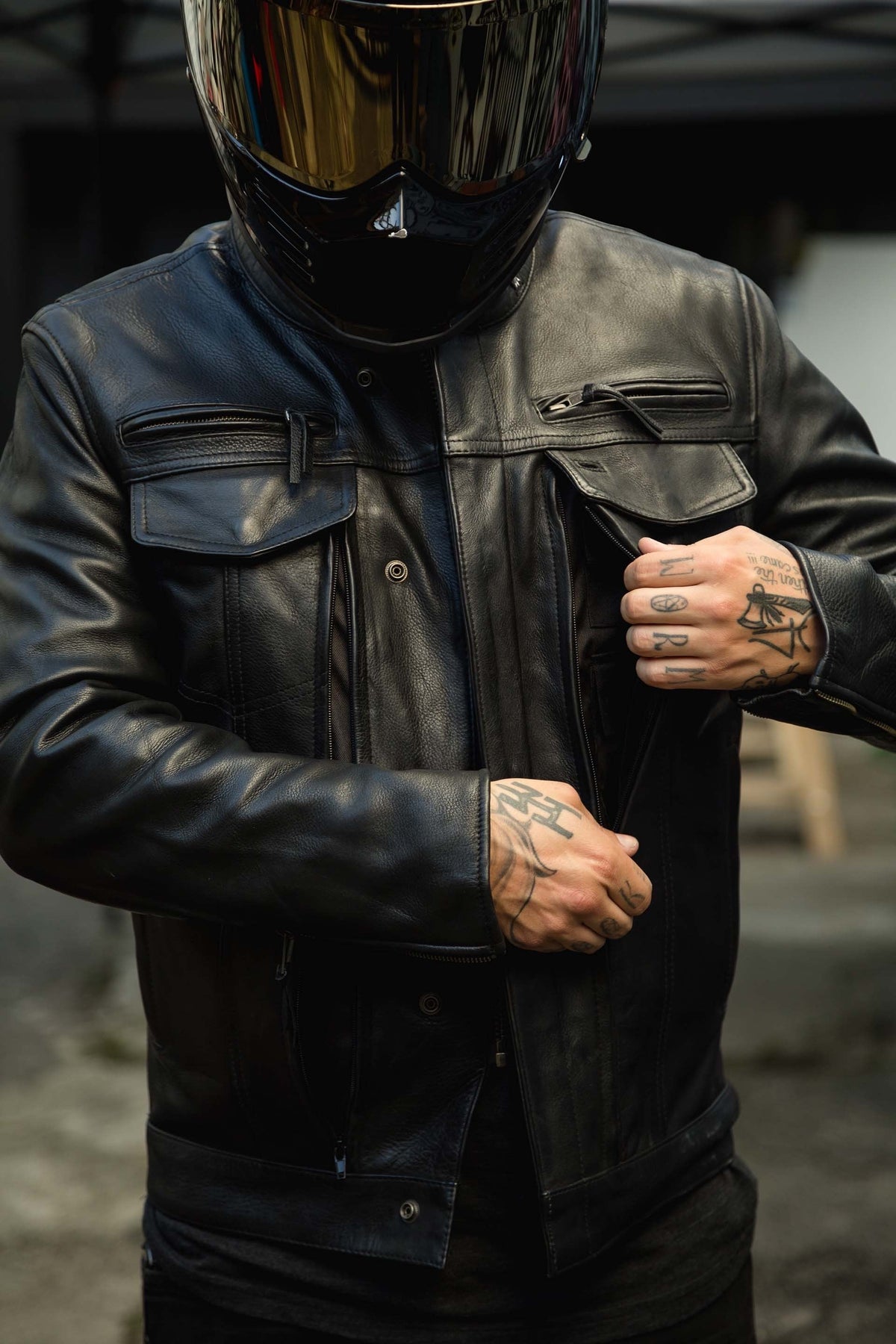 HWY Raiders Leather Jacket – Lords Of Gastown Motorcycle Company