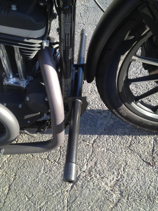 Harley crash bar pegs new arrivals
